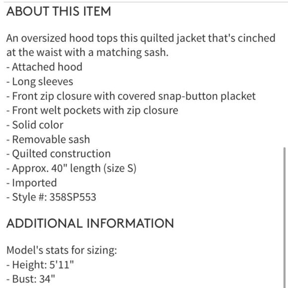 NWT Cole Haan Hooded Puffer Jacket - Picture 4 of 4